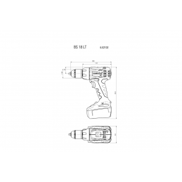Akumulatorowa wiertarko-wkrętarka METABO BS 18 LT , 2x5,2Ah , walizka