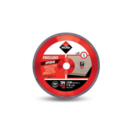 Tarcza diamentowa turbo do cięć pod kątem RUBI  TPI 230 SUPERPRO
