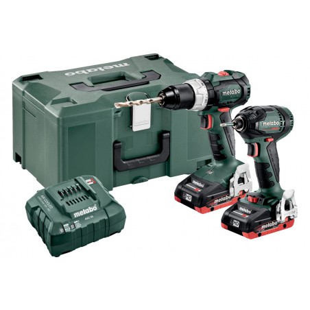 Metabo Combo Set 2.1.11 18 V BL LiHD Maszyny akumulatorowe w zestawach