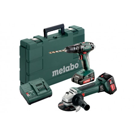 Metabo Combo Set 2.4.4 18 V Maszyny akumulatorowe w zestawach