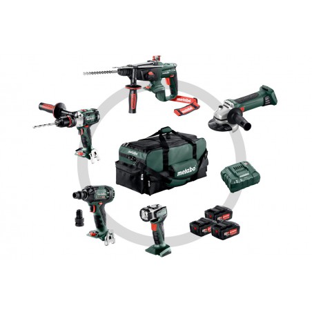 Metabo Combo Set 5.1 Maszyny akumulatorowe w zestawach