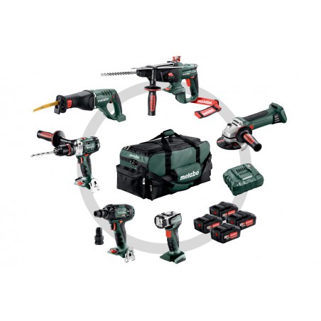 Metabo Combo Set 6.1 Maszyny akumulatorowe w zestawach