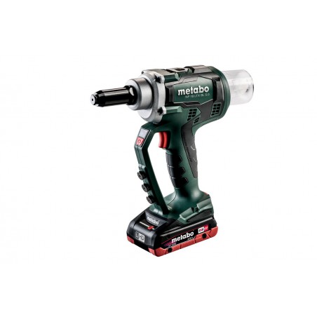 Metabo NP 18 LTX BL 5.0 Akumulatorowa nitownica pistoletowa do nitów jednostronnych