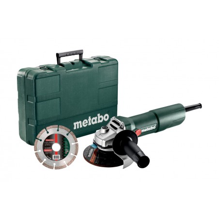 Metabo W 750-125 Set Szlifierki kątowe