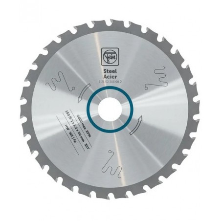 BRZESZCZOT RĘCZNEJ PIŁY TARCZOWEJ DO STALI FEIN Ø 150 mmx20mm, 30 zębów