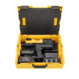 Akumulatorowa prasa promieniowa 32kN z wymuszonym powrotem REMS Akku-Press E 22V ACC