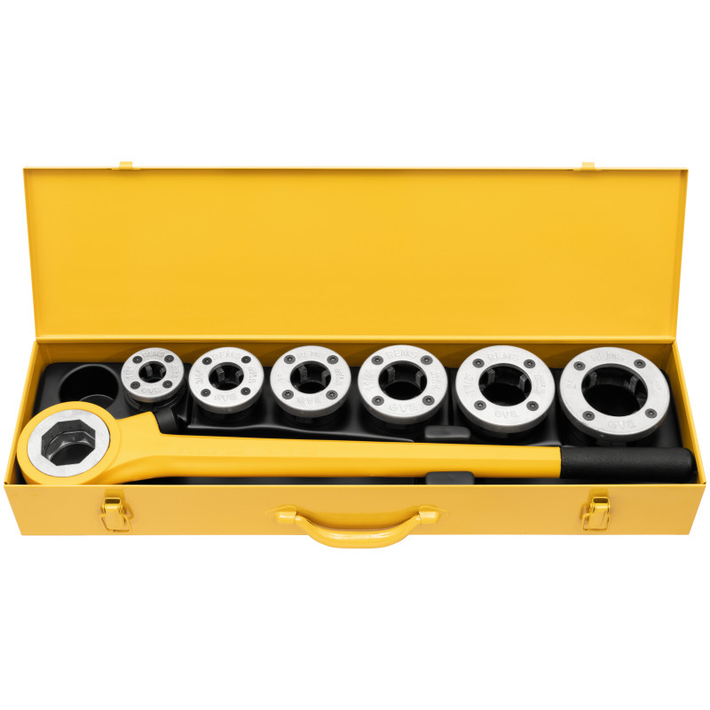 Gwintownica REMS Eva Set R 1/2 - 3/4 - 1 - 1 1/4 - 1 1/2- 2